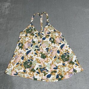 Urban Outfitters Ecote Tank Top Womens Small Floral Boho Colorful Beach